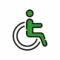 symbol osoby na wózku